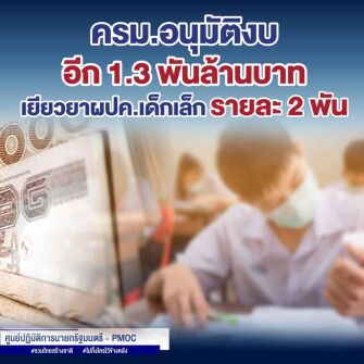 นักเรียนศูนย์พัฒนาเด็กเล็กในสังกัดองค์กรปกครองส่วนท้องถิ่นพร้อมรับเงินคนละ 2000บาท ครม อนุมัติงบประมาณช่วยเหลือเยียวยาผู้ปกครอง นักเรียนศูนย์พัฒนาเด็กเล็กคนละ 2000บาท